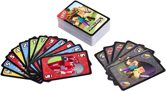 Juego de cartas UNO Minecraft