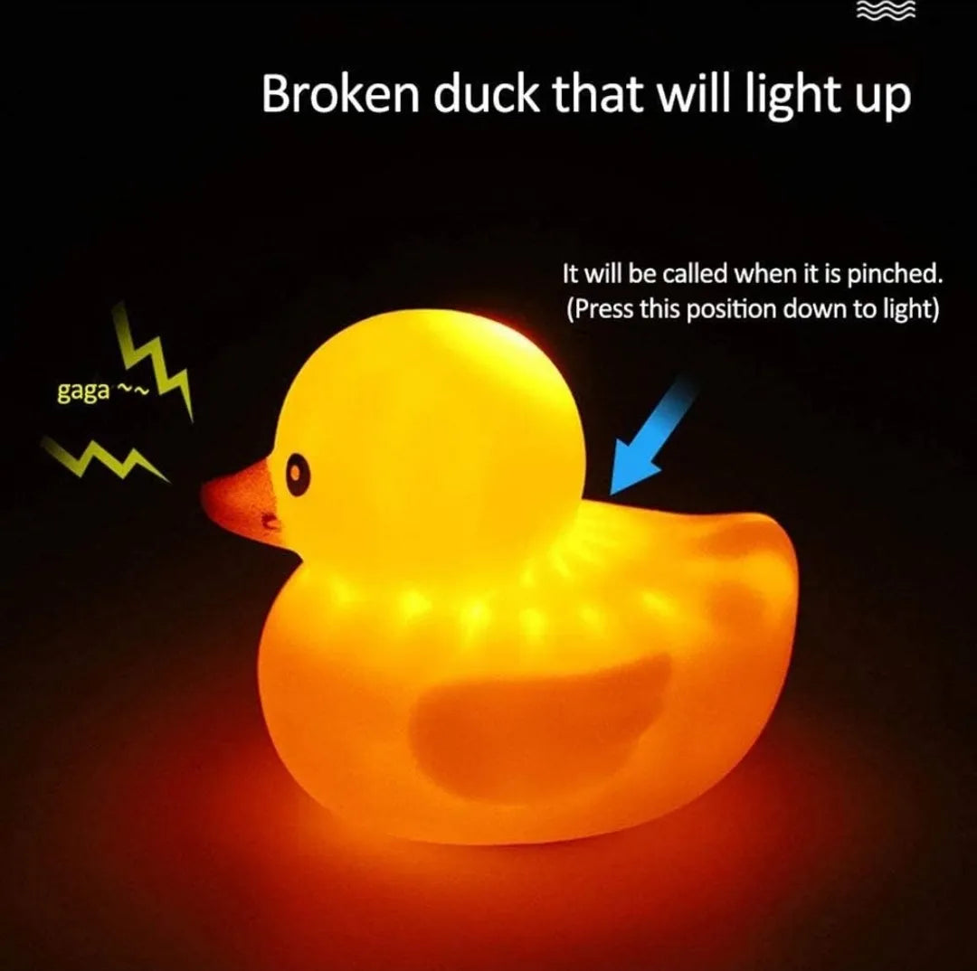 Patito delivery con luz y bocina varios colores