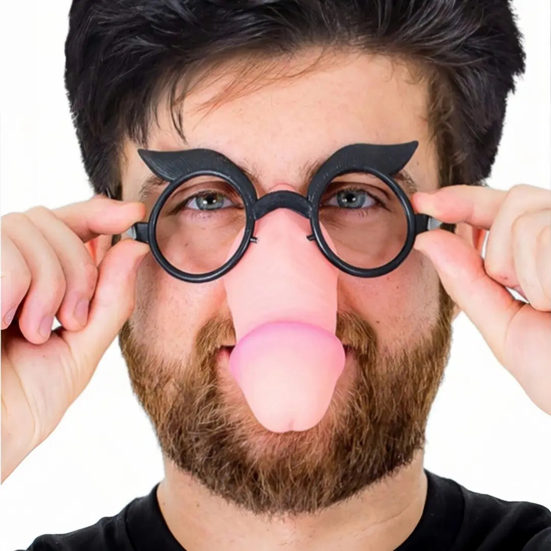Lentes Chistosos Con Forma De Pene Cotillon Adultos