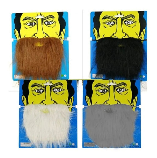 Barba Falsa Para Rostro Fiesta Disfraz Halloween