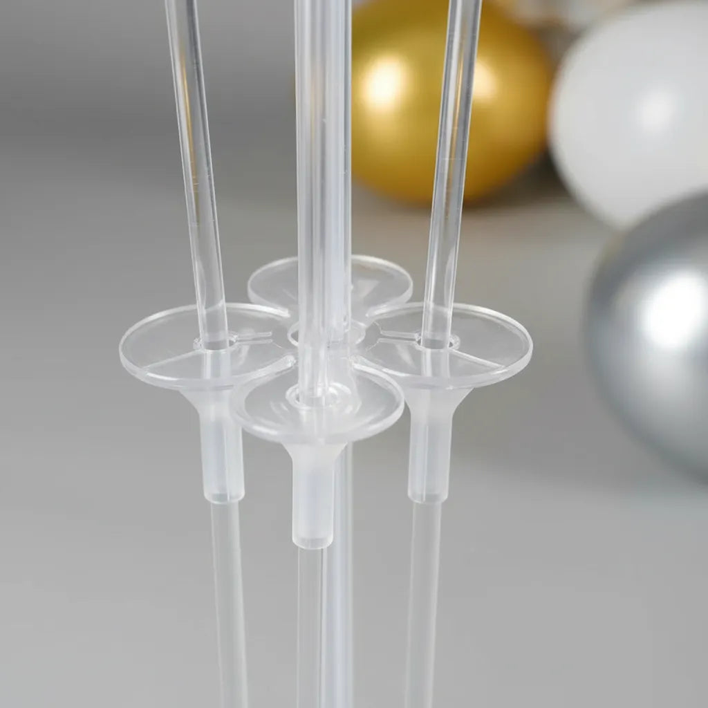 Soporte Con Base Acrilica Para 7 Globos