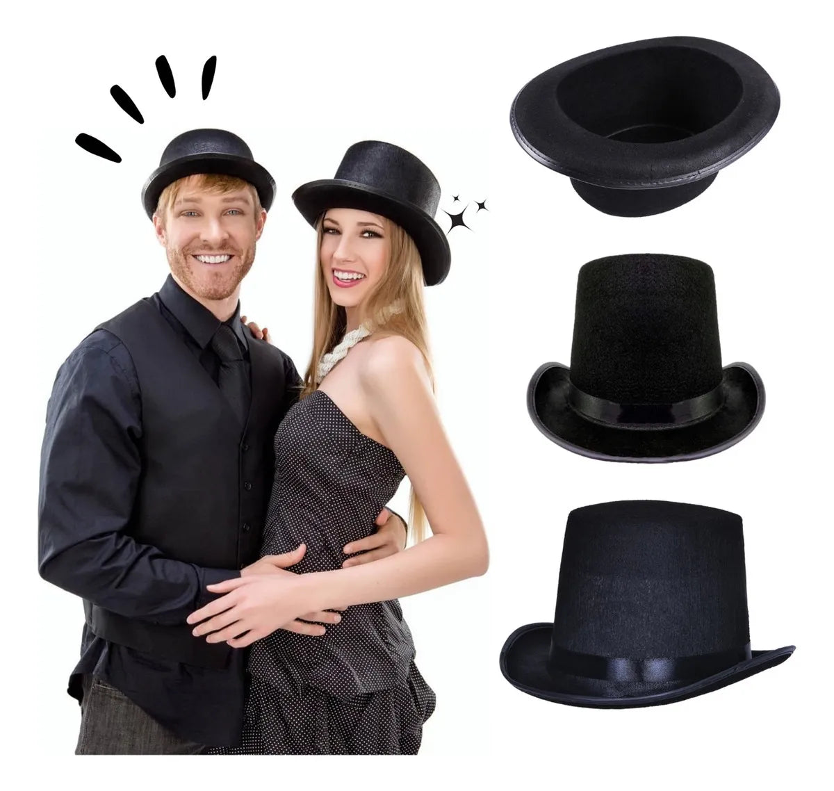 Galera De Mago Copa Disfraz Cosplay