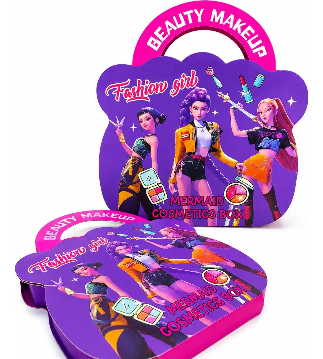 Set De Maquillaje Infantil Guerreras Kpop