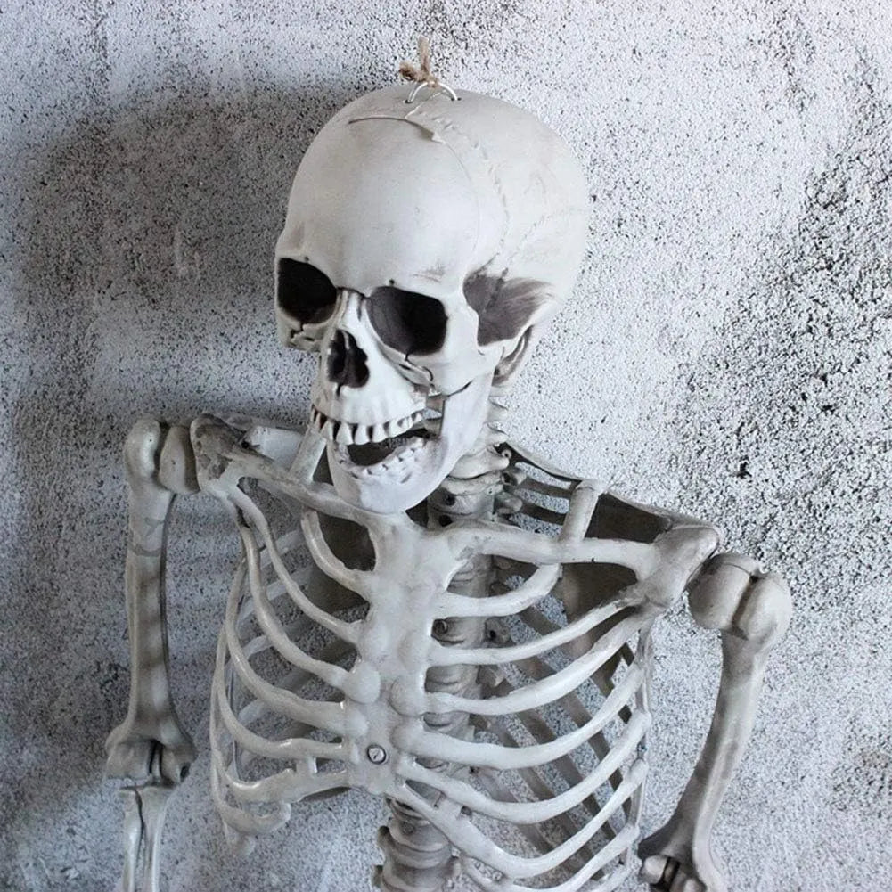 Esqueleto Decorativo Articulado Halloween 60cm