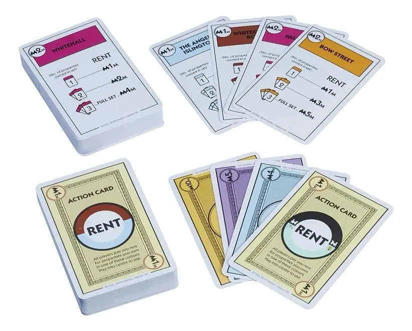 Juego De Cartas Monopoly Deal Ingles
