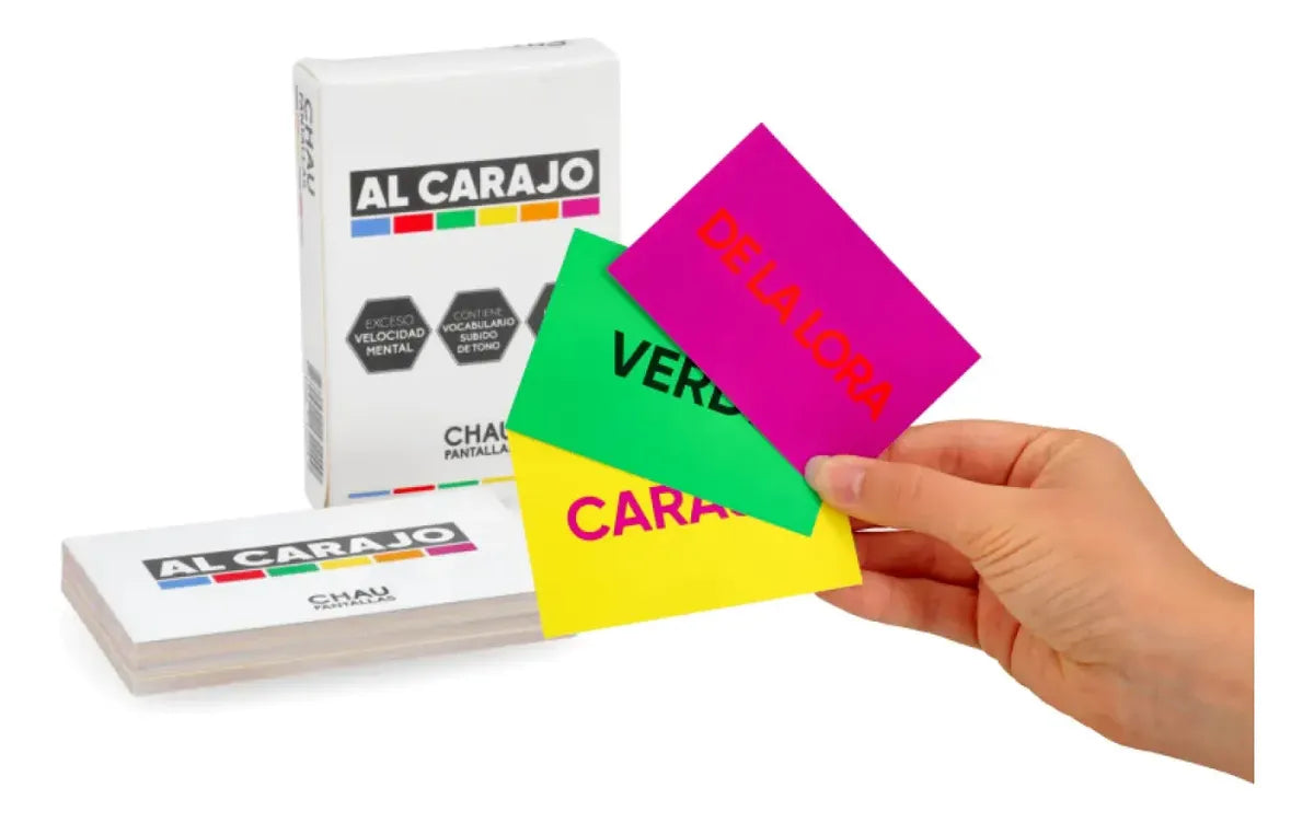 Juego De Cartas Al Carajo Chau Pantallas Ltf