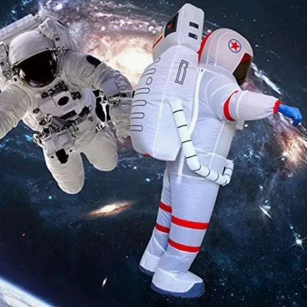 Disfraz Inflable Astronauta Blanco Adulto 210cm