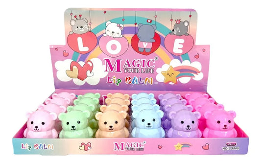 Bálsamo Labial Infantil Osito Pack X24 Sorpresita