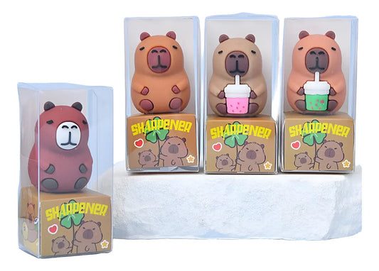 Sacapuntas De Capibara Tendencia 4 Cm