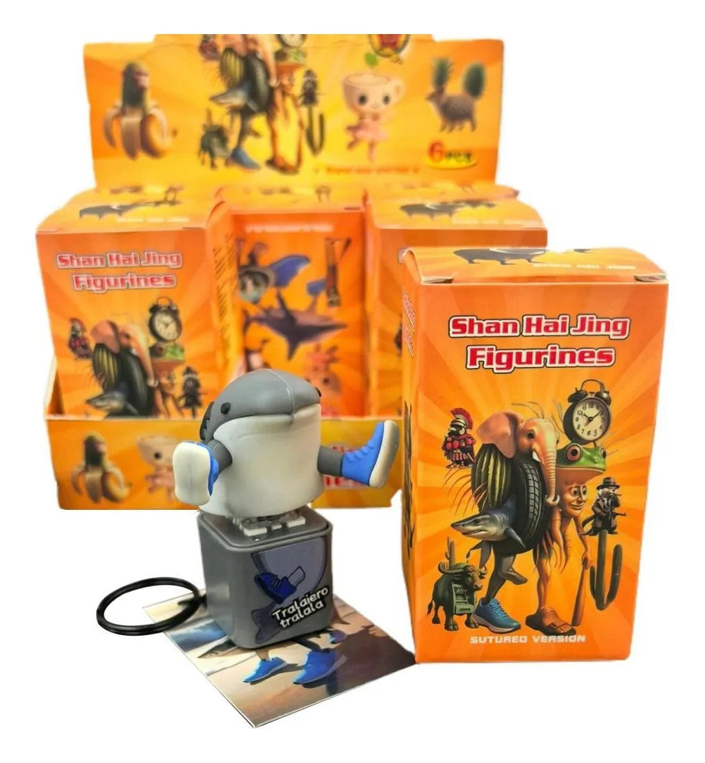 Llavero Juguete Sorpresa Italian Brainrot con Sonido