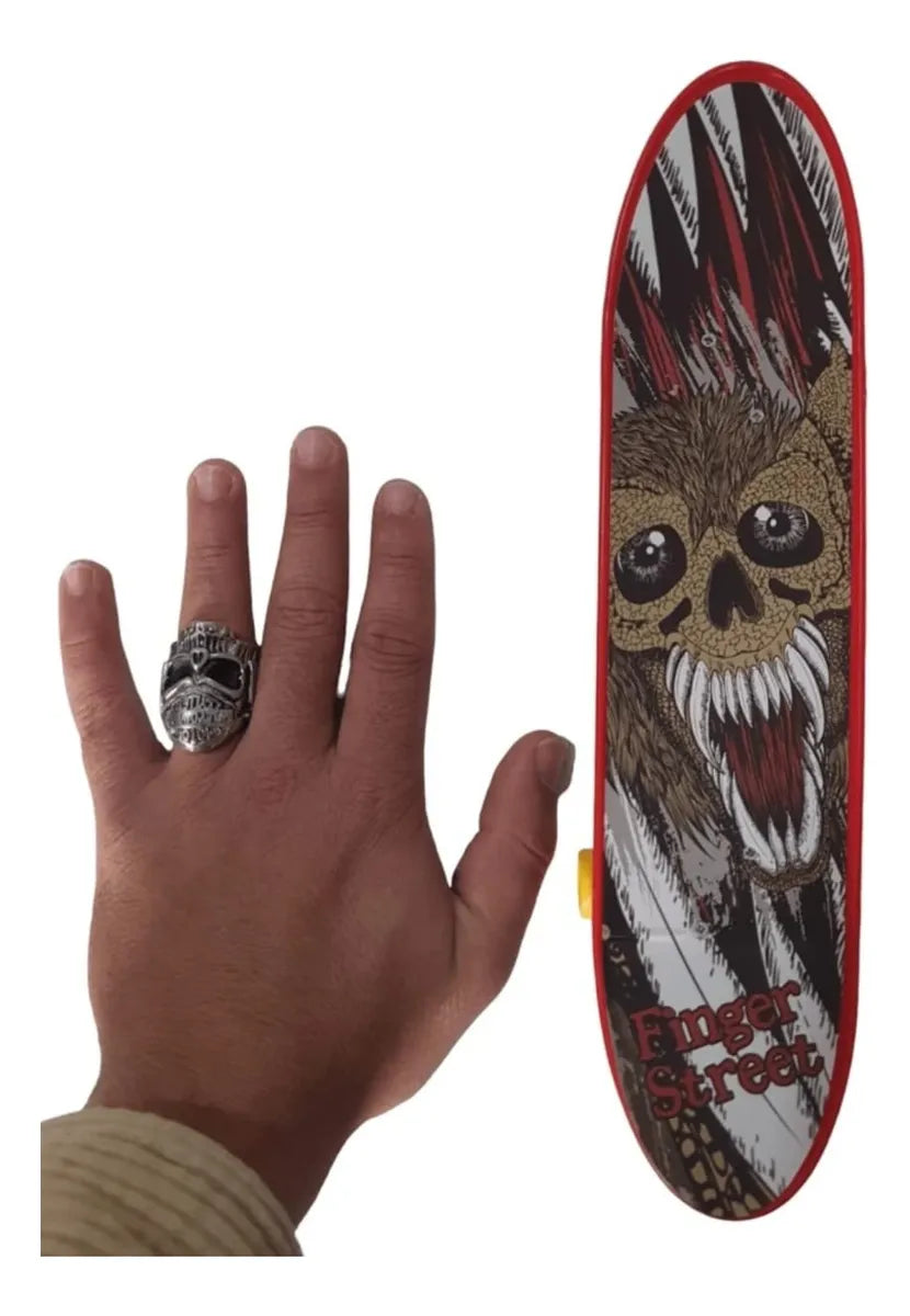 Juguete Patineta De Dedo Mano Grande 25cm