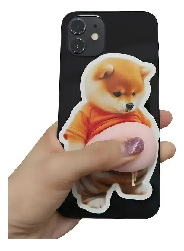 Sticker Muñeco Panzon Tope para puerta Diseño 3d
