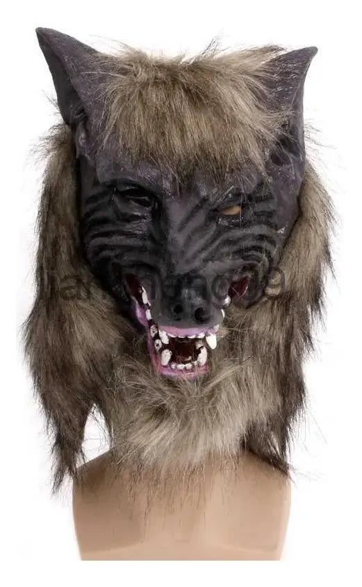 Mascara En Latex Hombre Lobo
