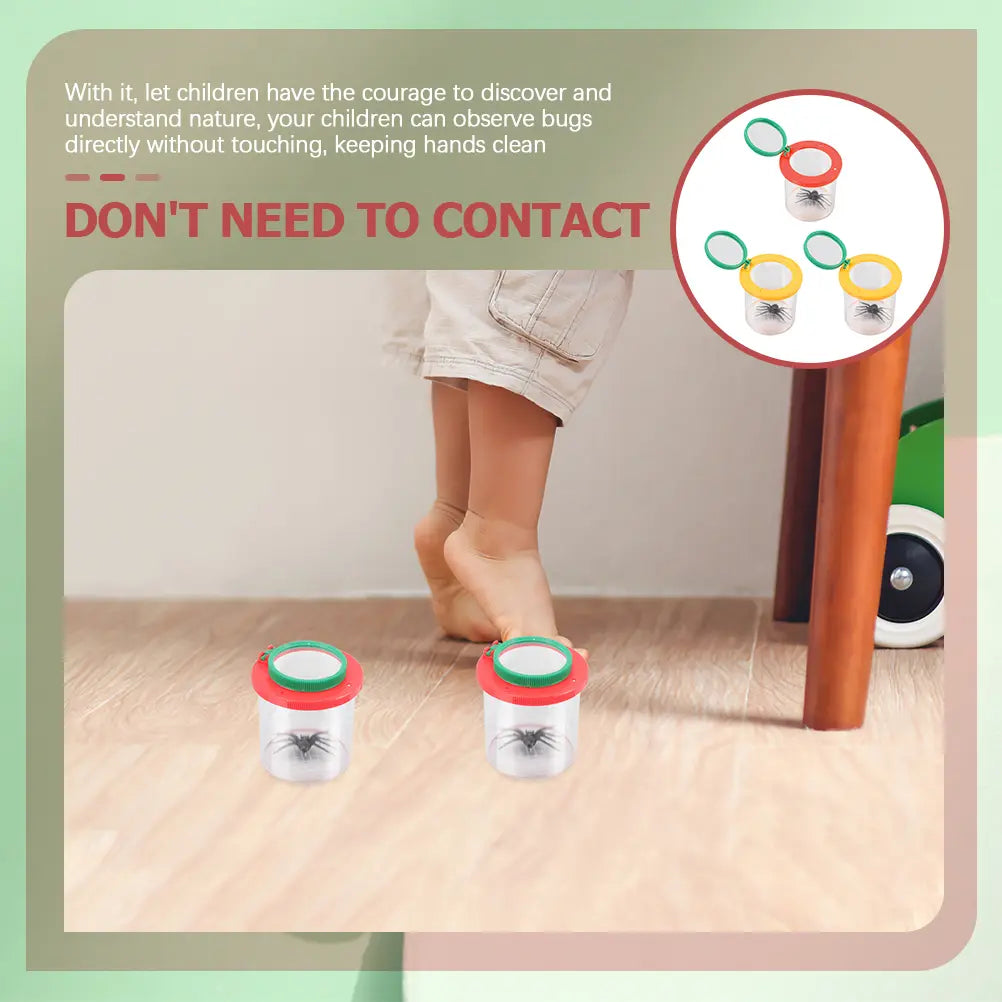 Juego Observador De Insectos Con Lupa Para Niños