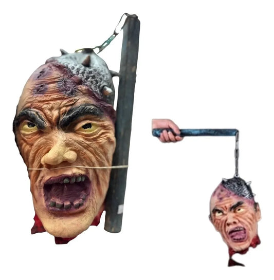 Cabeza Colgante de Zombie – Decoración Halloween