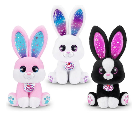 Muñeco Conejo Interactivo Pet Furry Luz Y Sonido