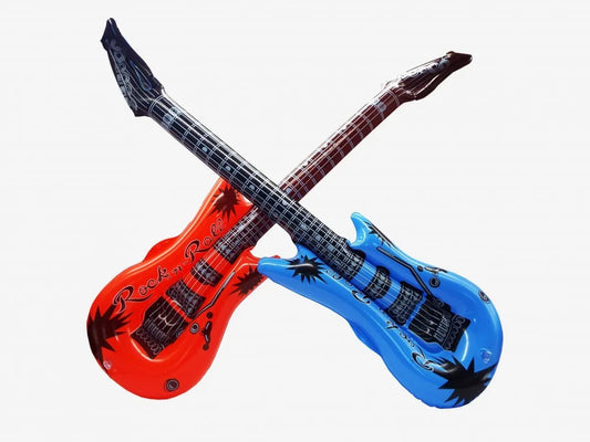 Guitarra Inflable Flotador Piscina Playa 90 Cm