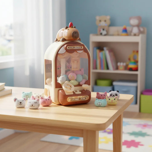 Máquina De Regalos Con Garra Capibara Luz Y Sonido