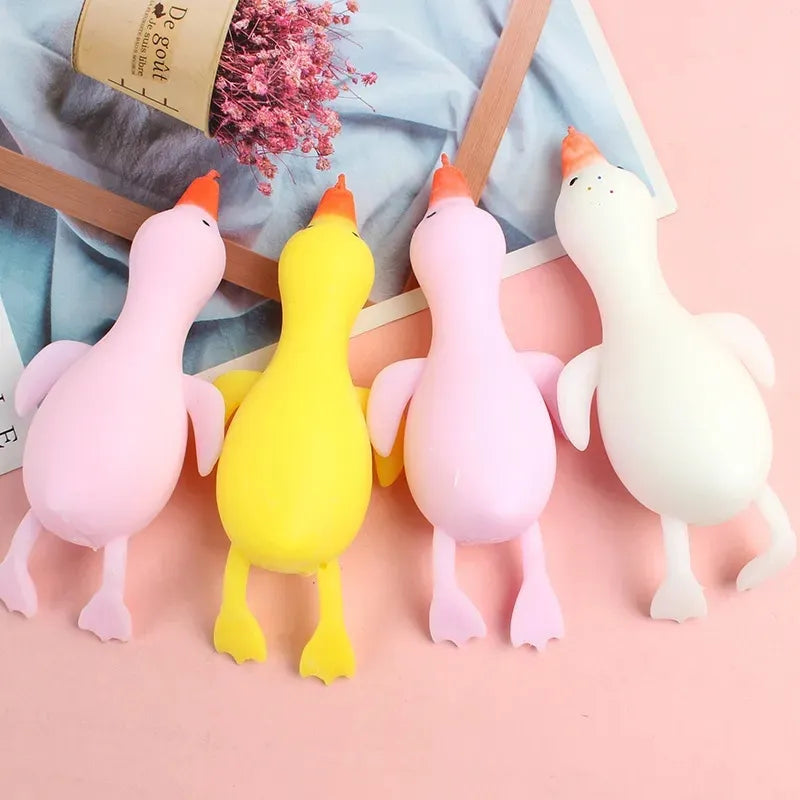 Squishy De Pato Fidget Toy Caja X12 Antiestres