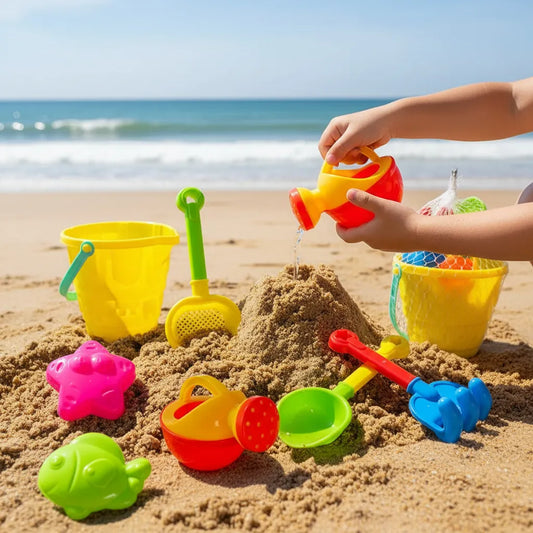 Balde De Playa Con 7 Accesorios