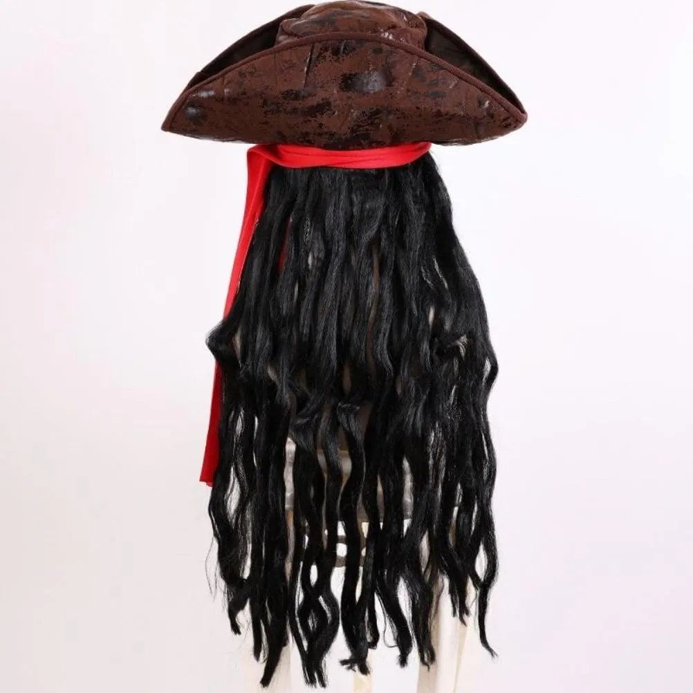 Gorro Para Disfraz Pirata Jack Sparrow