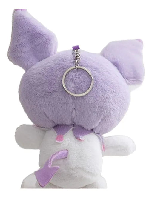 Llavero Kuromi Hello Kitty 14cm Negro O Lila