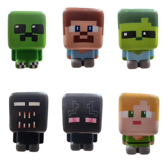 Squishy Espuma De Minecraft 10cm Antiestres
