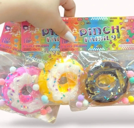 Squishy Pegajoso Dona Pinch Family Antiestres