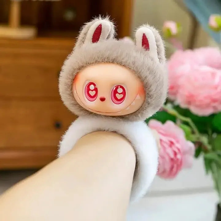 Brazalete Pulsera De Peluche Labubu