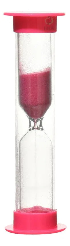 Reloj De Arena Mini 9x3 Cm Pack X6 Varios Colores