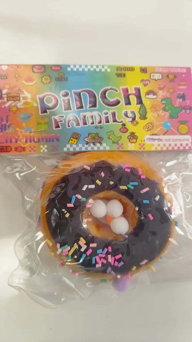 Squishy Pegajoso Dona Pinch Family Antiestres
