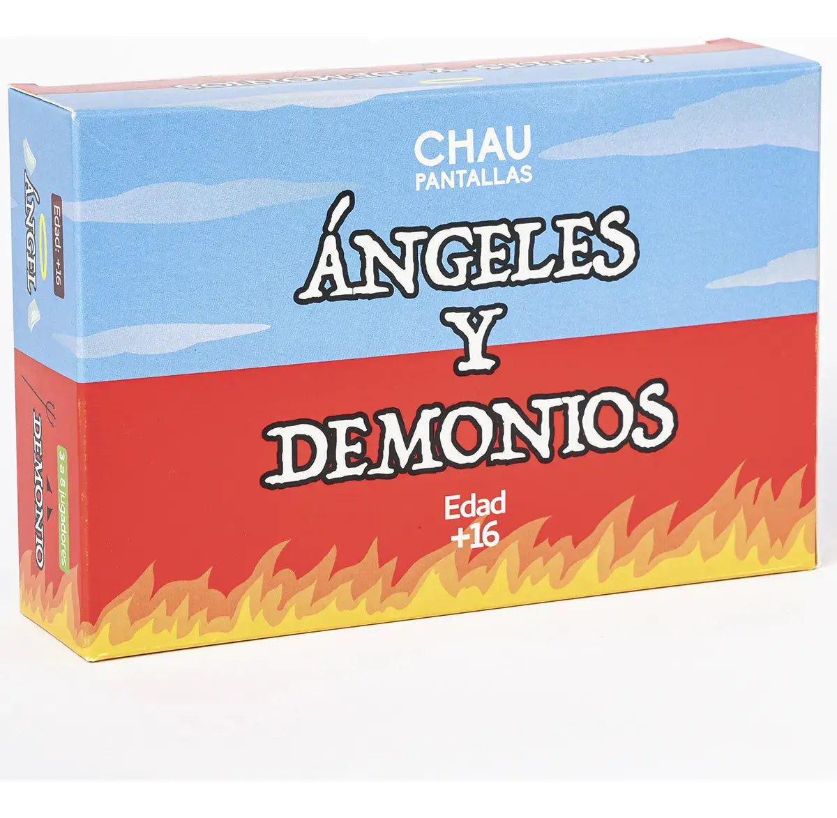 Juego Cartas Angeles Y Demonios Chau Pantallas