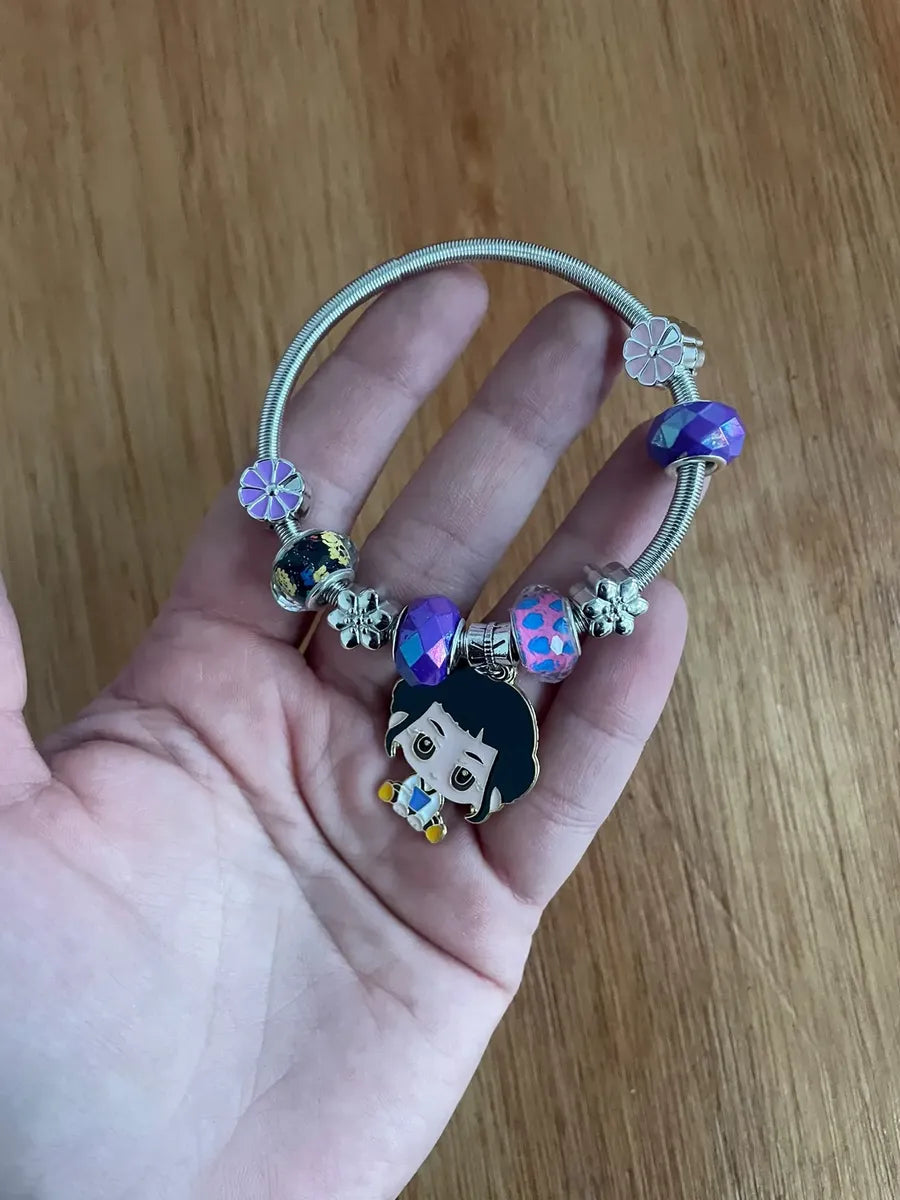 Pulsera Guerrera Kpop Con Dijes Infantil