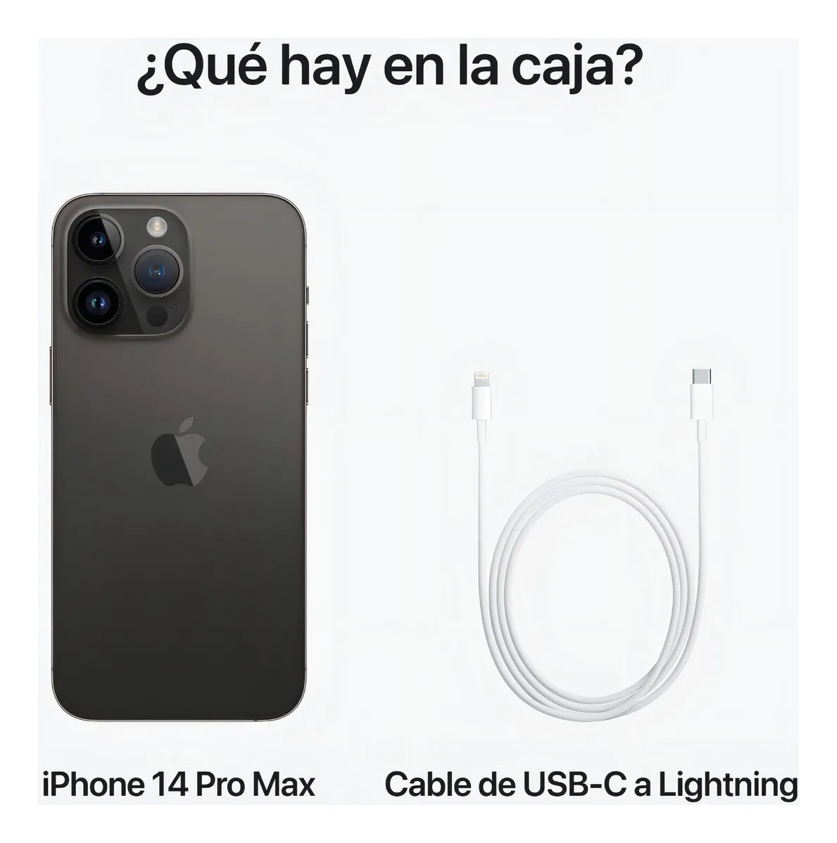 Apple iPhone 14 Pro Max (256 GB) - Negro espacial - Excelente (Reacondicionado)