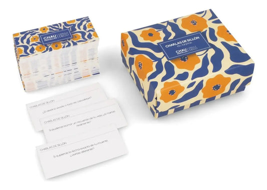 Juego Charlas De Sillón Chau Pantallas Cartas +16