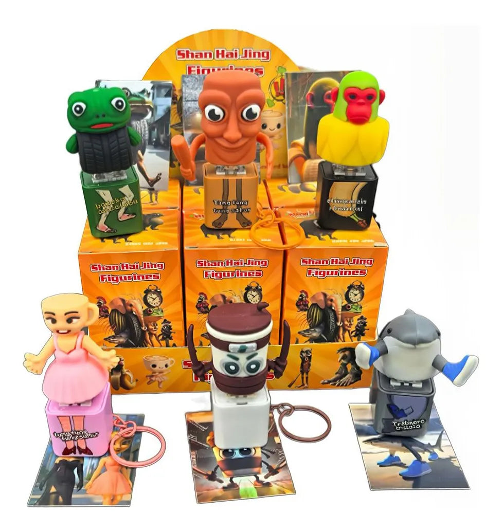 Llavero Juguete Sorpresa Italian Brainrot con Sonido