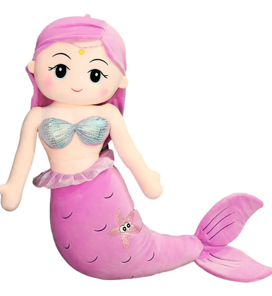 Sirena De Peluche Grande 1mt De Alto