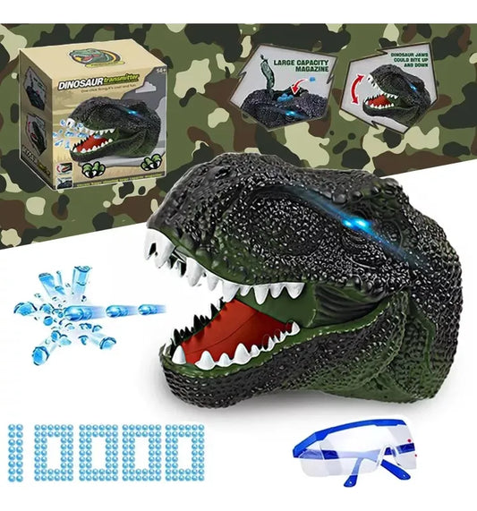 Pistola Lanza Orbits Cabeza Dinosaurio 10000 Bolita