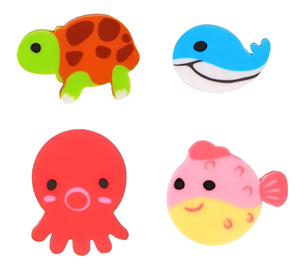 Goma De Borrar Deli Mini Zoo Animales Magic X20