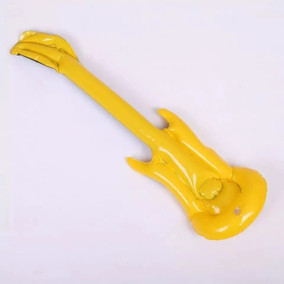 Guitarra Inflable Flotador Piscina Playa 90 Cm