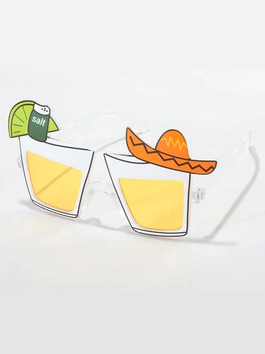 Lentes Estilo Tequila Disfraz Cotillón