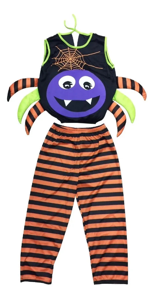Disfraz De Niño Araña Infantil Halloween con Pantalón
