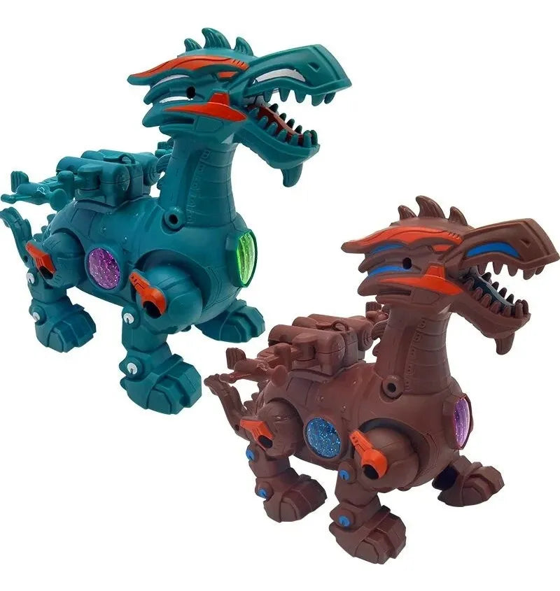 Dragón Con Luz Sonido Y Movimiento 2 Colores