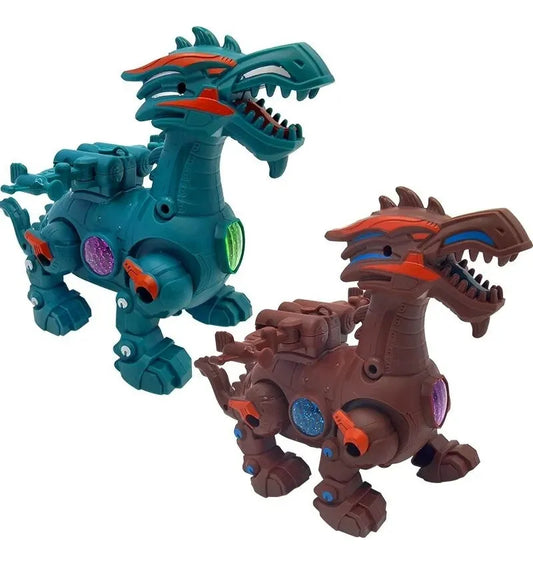 Dragón Con Luz Sonido Y Movimiento 2 Colores