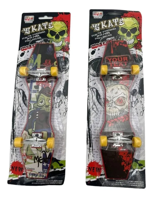 Juguete Patineta De Dedo Mano Grande 25cm