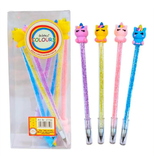 Lápices Infinitos Unicornio Pack X12
