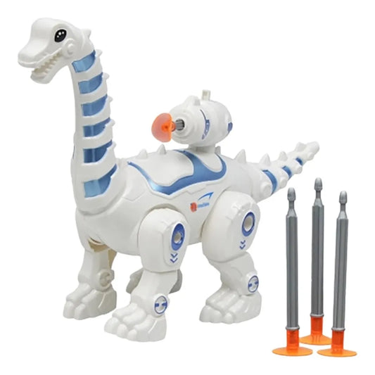 Dinosaurio Luz Y Sonido A Pila Lanza Dardos 24 Cm