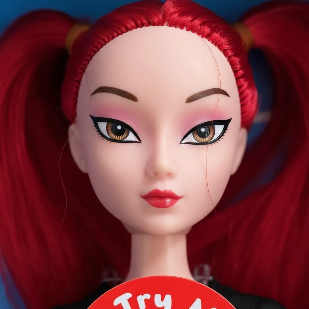 Muñeca Guerrera Kpop Mira Articulada 25cm C Sonido