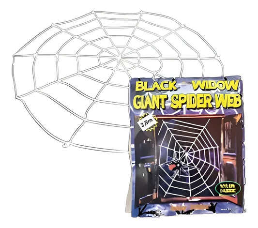 Telaraña Grande De 1.5 M Decoracion Halloween