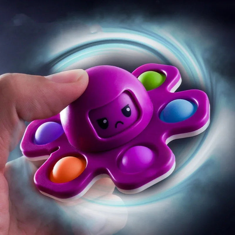 Fidget Toy Spinner Pulpo Popit